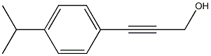 2-Propyn-1-ol,3-[4-(1-methylethyl)phenyl]-(9CI) 구조식 이미지