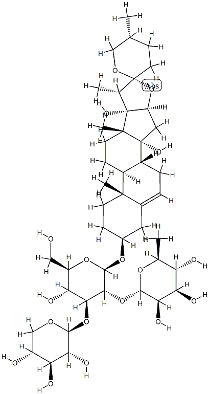 288143-27-1 Ophiogenin-3-O-α-L-rhaMnopyranosyl(1→2)[β-D-xylopyranosyl(1→3)]-β-D-glucopyranoside