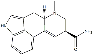 Ergoline-8-carboxamide,9,10-didehydro-6-methyl-, (8a)- 구조식 이미지
