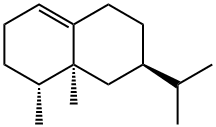 (1R)-1,2,3,5,6,7,8,8a-Octahydro-1α,8aα-dimethyl-7β-(1-methylethyl)naphthalene 구조식 이미지
