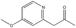 2-Propanone,1-(4-methoxy-2-pyridinyl)-(9CI) Structure