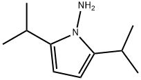 1H-Pyrrol-1-amine,2,5-bis(1-methylethyl)-(9CI) 구조식 이미지