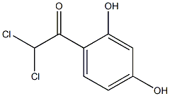 Acetophenone, 2,2-dichloro-2,4-dihydroxy- (6CI,8CI) Structure
