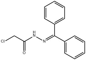 2-CHLORO-N”-(디페닐메틸렌)아세토하이드라지드 구조식 이미지