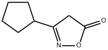 2-Isoxazolin-5-one,3-cyclopentyl-(8CI) Structure