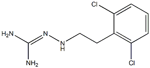 2-[2-(2,6-Dichlorophenyl)ethyl]hydrazine-1-carbimide amide Structure