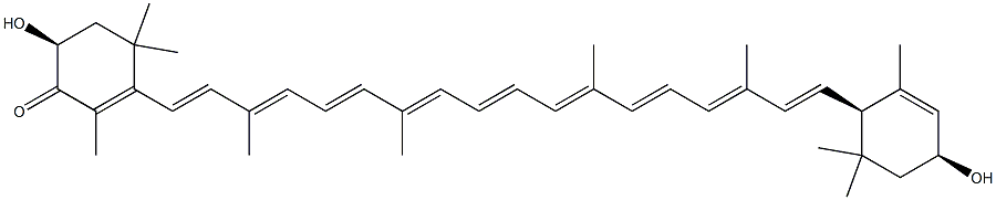 alpha-doradexanthin Structure