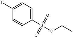 Ethyl p-fluorobenzenesulfonate 구조식 이미지