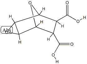 3,8-Dioxatricyclo[3.2.1.02,4]octane-6,7-dicarboxylicacid(6CI,8CI,9CI) 구조식 이미지