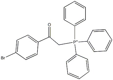 Phosphonium,[2-(4-bromophenyl)-2-oxoethyl]triphenyl-, bromide (1:1) Structure