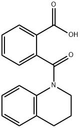 2-(3,4-dihydroquinolin-1(2H)-ylcarbonyl)benzoic acid 구조식 이미지