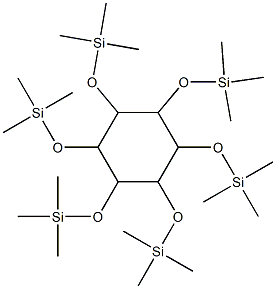 1-O,2-O,3-O,4-O,5-O,6-O-Hexakis(trimethylsilyl)-D-chiro-inositol 구조식 이미지