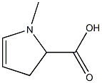 1H-Pyrrole-2-carboxylicacid,2,3-dihydro-1-methyl-(9CI) Structure