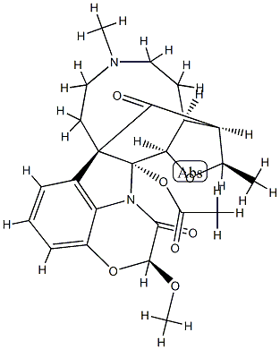 디코틴(중성)아세테이트 구조식 이미지