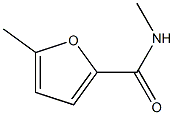 2-푸란카르복사미드,N,5-디메틸-(9CI) 구조식 이미지