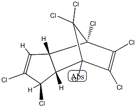 1,2-Dichlorochlordene Structure