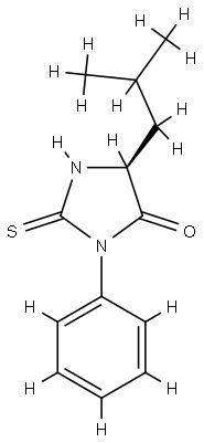 PHENYLTHIOHYDANTOIN LEUCINE) Structure