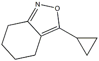 2,1-Benzisoxazole,3-cyclopropyl-4,5,6,7-tetrahydro-(8CI) Structure