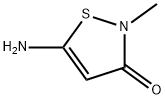 3(2H)-Isothiazolone,5-amino-2-methyl-(9CI) 구조식 이미지