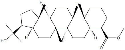 22-Hydroxy-A'-neogammaceran-23-oic acid Structure