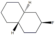 나프탈렌,2-플루오로데카하이드로-,(2R,4aR,8aR)-rel-(9CI) 구조식 이미지