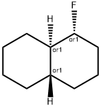 Naphthalene, 1-fluorodecahydro-, (1R,4aS,8aR)-rel- (9CI) Structure