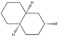나프탈렌,2-플루오로데카히드로-,(2R,4aR,8aS)-rel-(9CI) 구조식 이미지