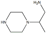 1-피페라진에탄아민,-bta-메틸-(9CI) 구조식 이미지