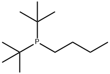 디-t-부틸(n-부틸)포스핀 구조식 이미지