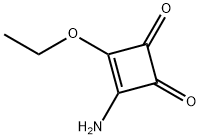 3-Cyclobutene-1,2-dione,3-amino-4-ethoxy-(9CI) Structure