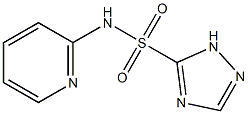 1H-1,2,4-Triazole-3-sulfonamide,N-2-pyridinyl-(9CI) Structure