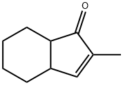 1H-Inden-1-one,3a,4,5,6,7,7a-hexahydro-2-methyl-(9CI) 구조식 이미지