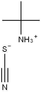 TERT-BUTYLAMMONIUM THIOCYANATE) Structure