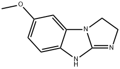 1H-Imidazo[1,2-a]benzimidazole,2,3-dihydro-6-methoxy-(9CI) Structure