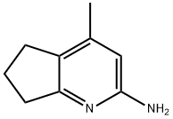 5H-Cyclopenta[b]pyridin-2-amine,6,7-dihydro-4-methyl-(9CI) Structure