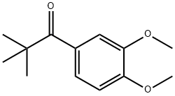 α,α-디메틸-3',4'-디메톡시프로피오페논 구조식 이미지