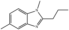 1H-Benzimidazole,1,5-dimethyl-2-propyl-(9CI) Structure