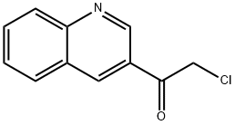 2-chloro-1-(quinolin-3-yl)ethanone Structure