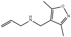4-이속사졸메탄아민,3,5-디메틸-N-2-프로페닐-(9CI) 구조식 이미지