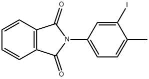 2-(3-iodo-4-methylphenyl)-1H-isoindole-1,3(2H)-dione 구조식 이미지