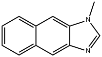 1H-Naphth[2,3-d]imidazole,1-methyl-(8CI,9CI) 구조식 이미지