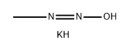 (Z)-POTASSIUMMETHANEDIAZOTATE Structure