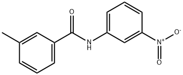 3-methyl-N-(3-nitrophenyl)benzamide 구조식 이미지