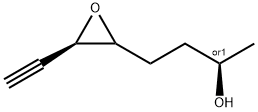 옥시란부탄올,3-에티닐-,(2R,3R)-rel-(9CI) 구조식 이미지