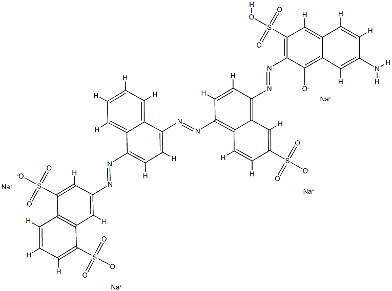 Direct Black 103 Structure