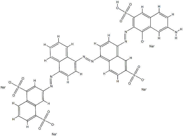 Direct Black 103 구조식 이미지