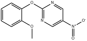2-(2-Methoxyphenoxy)-5-nitropyriMidine Structure