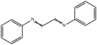 N,N'-1,2-ethanediylidenebis-benzenamine Structure