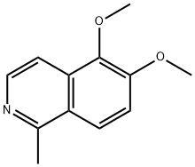 Isoquinoline, 5,6-dimethoxy-1-methyl- (6CI,8CI,9CI) Structure