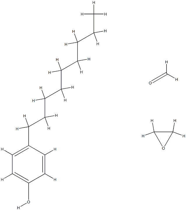 포름알데히드,4-노닐페놀및옥시란중합체 구조식 이미지